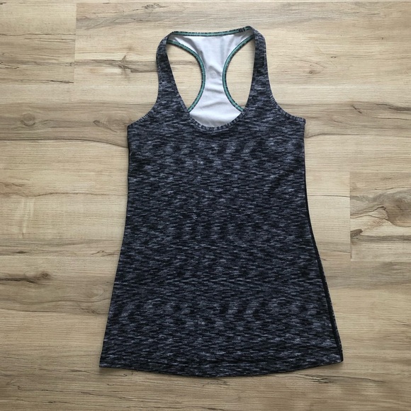 lululemon athletica Black Gray Tank Top - Picture 2 of 6